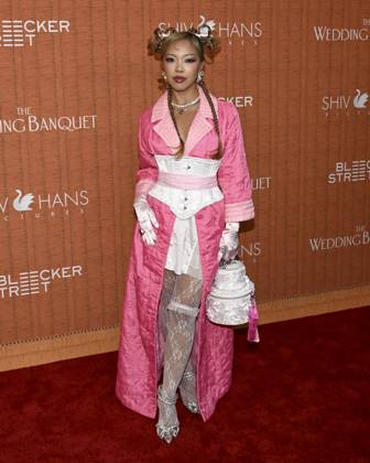 April 14, 2025, Los Angeles, California, USA: Nava Rose attends The Wedding Banquet Los Angeles Premiere. Los Angeles USA - ZUMAb173 20250414_aap_b173_038 Copyright: xBillyxBennightx