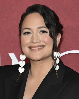 April 14, 2025, Los Angeles, California, USA: Lily Gladstone attends The Wedding Banquet Los Angeles Premiere. Los Angeles USA - ZUMAb173 20250414_aap_b173_051 Copyright: xBillyxBennightx