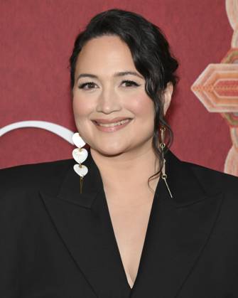 April 14, 2025, Los Angeles, California, USA: Lily Gladstone attends The Wedding Banquet Los Angeles Premiere. Los Angeles USA - ZUMAb173 20250414_aap_b173_053 Copyright: xBillyxBennightx