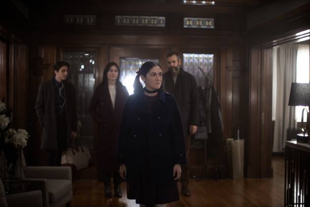 Orphan - First Kill (2022) Orphan - First Kill (2022) Isabelle Fuhrman as Leena Klammer Esther Albrig Rossif Sutherland as Allen Albright Julia Stiles as Tricia Albright Matthew Finlan as Gunnar Albright EDITORIAL USE ONLY Copyright: xCAP TFSx
