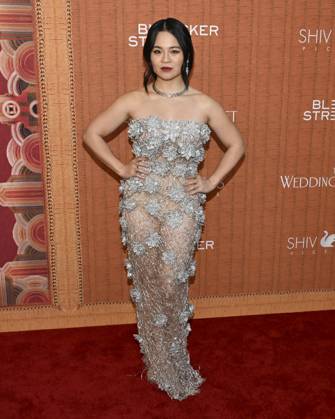 April 14, 2025, Los Angeles, California, USA: Kelly Marie Tran attends The Wedding Banquet Los Angeles Premiere. Los Angeles USA - ZUMAb173 20250414_aap_b173_129 Copyright: xBillyxBennightx