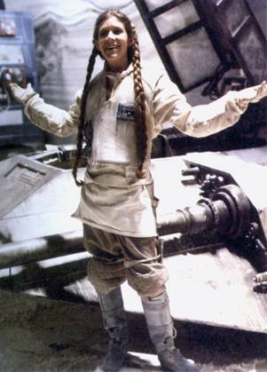 Star Wars: Episode V - The Empire Strikes Back (1980) - filmstill Star Wars: Episode V - The Empire Strikes Back (1980) Behind the scenes photo of Carrie Fisher - - - EDITORIAL USE ONLY Copyright: xCAP KFSx