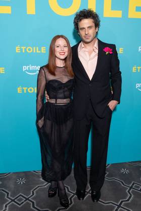 Etoile Prime Video serie Premiere Andrea Sarubbi and Luke Kirby attends Etoile Prime Video serie Premiere at Galerie Bourbon on April 23, 2025 in Paris, France. Photo by Nasser Berzane ABACAPRESS.COM Paris France  Copyright: xBerzanexNasser ABACAx