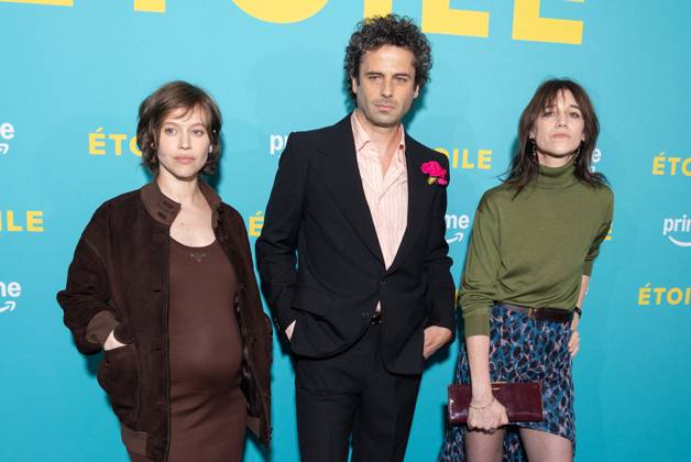 Etoile Prime Video serie Premiere Lou de Laage, Luke Kirby, Charlotte Gainsbourg attend Etoile Prime Video serie Premiere at Galerie Bourbon on April 23, 2025 in Paris, France. Photo by Nasser Berzane ABACAPRESS.COM Paris France  Copyright: xBerzanexNasser ABACAx
