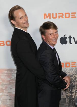 Murderbot New York Premiere Alexander Skarsgard, Jack McBrayer attends the Murderbot New York Premiere by Apple TV held at Regal Union Square Cinemas in New York City, Monday April 28, 2025. Jennifer Graylock-Graylock.com, Credit:Jennifer Graylock-Graylock.com Avalon United States, New York, New York, Regal Union Square Cinema  Copyright: xJenniferxGraylock-Graylock.comx xAvalonx 0993257437