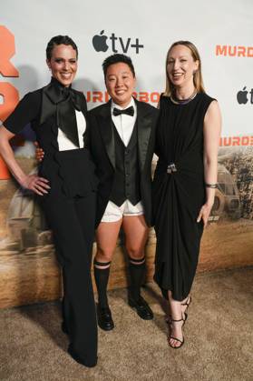 Murderbot New York Premiere L-R: Tattiawna Jones, Sabrina Wu, Anna Konkle attends the Murderbot New York Premiere by Apple TV held at Regal Union Square Cinemas in New York City, Monday April 28, 2025. Jennifer Graylock-Graylock.com, Credit:Jennifer Graylock-Graylock.com Avalon United States, New York, New York, Regal Union Square Cinema  Copyright: xJenniferxGraylock-Graylock.comx xAvalonx 0993257449