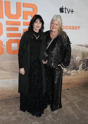Murderbot New York Premiere Costume Designers Carrie Grace, Laura Jean Shannon attends the Murderbot New York Premiere by Apple TV held at Regal Union Square Cinemas in New York City, Monday April 28, 2025. Jennifer Graylock-Graylock.com, Credit:Jennifer Graylock-Graylock.com Avalon United States, New York, New York, Regal Union Square Cinema  Copyright: xJenniferxGraylock-Graylock.comx xAvalonx 0993253978