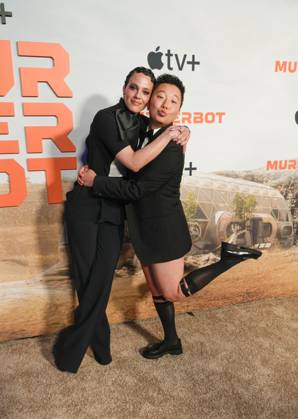 Murderbot New York Premiere L-R: Tattiawna Jones, Sabrina Wu attends the Murderbot New York Premiere by Apple TV held at Regal Union Square Cinemas in New York City, Monday April 28, 2025. Jennifer Graylock-Graylock.com, Credit:Jennifer Graylock-Graylock.com Avalon United States, New York, New York, Regal Union Square Cinema  Copyright: xJenniferxGraylock-Graylock.comx xAvalonx 0993257998