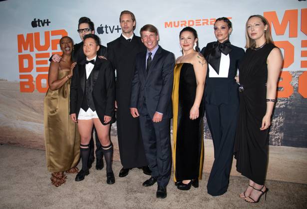 Global Premiere of the Apple TV+ sci-fi comedic thriller series Murderbot at the Regal Union Square Featuring: Noma Dumezweni, David Dastmalchian, Sabrina Wu, Alexander Skarsgard, Jack McBrayer, Tamara Podemski, Tattiawna Jones and Anna Konkle Where: New York, New York, United States When: 28 Apr 2025 Credit: Janet Mayer INSTARimages.com EDITORIAL USE ONLY. NOT FOR USE BY NEWSPAPERS BASED IN THE UK. Copyright: xx instar54699363