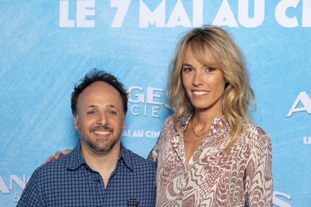 Anges & Cie Paris Film Premiere Romain Lancry, Elodie Fontan attends Anges & Cie Paris Film Premiere at Publicis Cinemas on April 29, 2025 in Paris, France. Photo by Nasser Berzane ABACAPRESS.COM Paris France  Copyright: xBerzanexNasser ABACAx