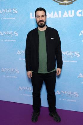 Anges & Cie Paris Film Premiere Simon Astier attends Anges & Cie Paris Film Premiere at Publicis Cinemas on April 29, 2025 in Paris, France. Photo by Nasser Berzane ABACAPRESS.COM Paris France  Copyright: xBerzanexNasser ABACAx