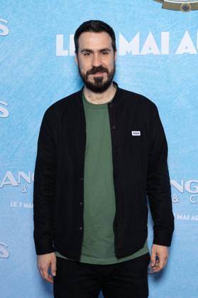 Anges & Cie Paris Film Premiere Simon Astier attends Anges & Cie Paris Film Premiere at Publicis Cinemas on April 29, 2025 in Paris, France. Photo by Nasser Berzane ABACAPRESS.COM Paris France  Copyright: xBerzanexNasser ABACAx