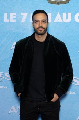 Anges & Cie Paris Film Premiere Tarek Boudali attends Anges & Cie Paris Film Premiere at Publicis Cinemas on April 29, 2025 in Paris, France. Photo by Nasser Berzane ABACAPRESS.COM Paris France  Copyright: xBerzanexNasser ABACAx