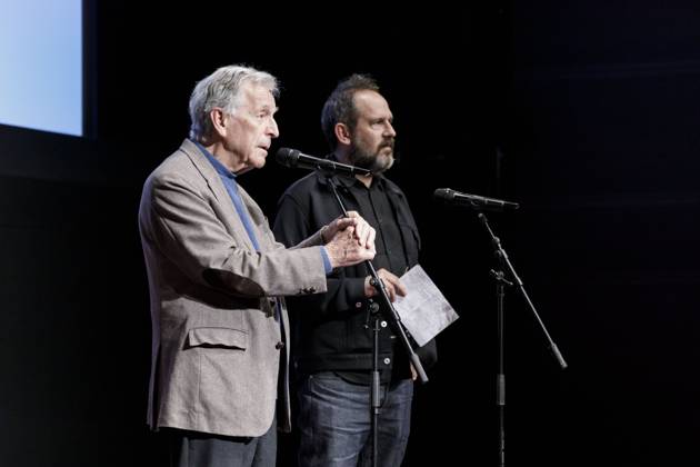 Premiere du film Why War d™Amos GitaÃ¯ Ã la CinÃ matheque francaise Premiere of Amos GitaÃ¯ s Why War at the CinÃ matheque francaise - Costa-Gavras, Matthieu OrlÃ an - Avant-premiere du film Why War d™Amos GitaÃ¯ Ã la CinÃ matheque francaise, Paris, France, le 05 05 2025.  Copyright: xThierryxStefanopoulosx