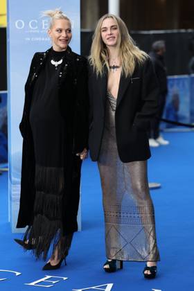 . 06 05 2025. London, United Kingdom. Cara and Poppy Delevingne arriving at the Ocean with David Attenborough premiere in London. xStephenxLockx xi-Imagesx IIM-25922-0021