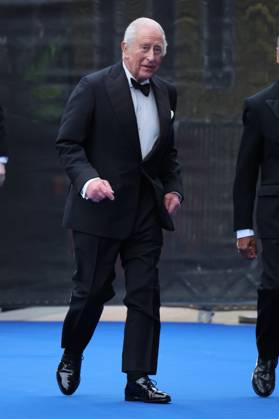 . 06 05 2025. London, United Kingdom. King Charles III arriving at the Ocean with David Attenborough premiere in London. xStephenxLockx xi-Imagesx IIM-25922-0035