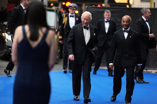 King Charles III attends David Attenborough s film premiere in London, 06 May 2025 London, UK, 06 May 2025: Britain s King Charles III arrives to attend the Ocean with David Attenborough film premiere in London., Credit:Alastair Grant Avalon GBR, London Copyright: xAlastairxGrantx xAvalonx 0995793183