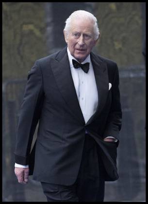 . 06 05 2025. London, United Kingdom. King Charles III arriving at the Ocean with David Attenborough premiere in London. xStephenxLockx xi-Imagesx IIM-25922-0045