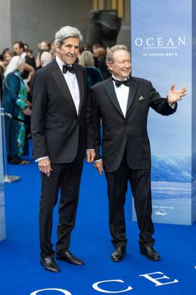 Ocean with David Attenborough World Film Premiere Celebs attend Ocean with David Attenborough World Film Premiere at the Royal Festival Hall Featuring: John Kerry, Dr. Andrew Forrest Where: London, United Kingdom When: 06 May 2025 Credit: Phil Lewis WENN London United Kingdom Copyright: xPhilxLewis WENNx wenn40389531 PLAAx wenn40389531