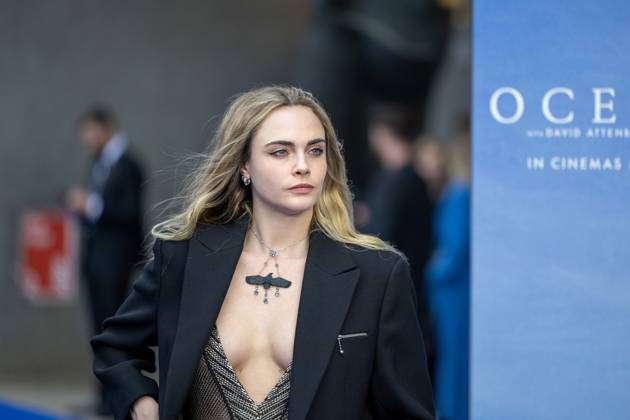 Ocean with David Attenborough World Film Premiere Celebs attend Ocean with David Attenborough World Film Premiere at the Royal Festival Hall Featuring: Cara Delevingne Where: London, United Kingdom When: 06 May 2025 Credit: Phil Lewis WENN London United Kingdom Copyright: xPhilxLewis WENNx wenn40389554 PLAAx wenn40389554