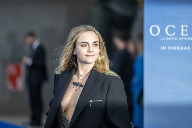 Ocean with David Attenborough World Film Premiere Celebs attend Ocean with David Attenborough World Film Premiere at the Royal Festival Hall Featuring: Cara Delevingne Where: London, United Kingdom When: 06 May 2025 Credit: Phil Lewis WENN London United Kingdom Copyright: xPhilxLewis WENNx wenn40389555 PLAAx wenn40389555