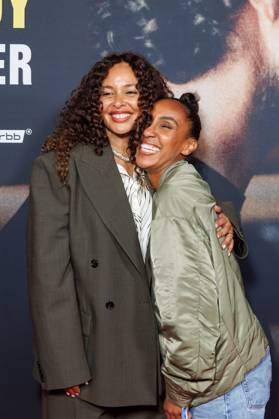 Premiere of the documentary series Max Joy Komm näher Joy Denalane and Hadnet Tesfai at the premiere of the documentary series Max Joy Komm näher at the Astor Film Lounge on 07 05 2025 in Berlin Copyright: xEventpressxKochanx