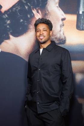 Premiere of the documentary series Max Joy Komm näher Sekou Ahmed SÃ kou Neblett at the premiere of the documentary series Max Joy Komm näher at the Astor Film Lounge on 07 05 2025 in Berlin Copyright: xEventpressxKochanx