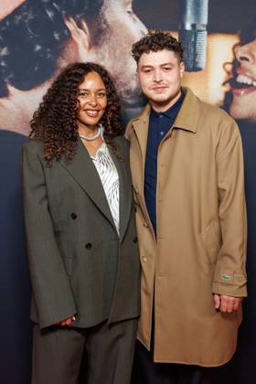 Premiere of the documentary series Max Joy Komm näher Joy Denalane and Isaiah Naledi Herre at the premiere of the documentary series Max Joy Komm näher at the Astor Film Lounge on 07 05 2025 in Berlin Copyright: xEventpressxKochanx