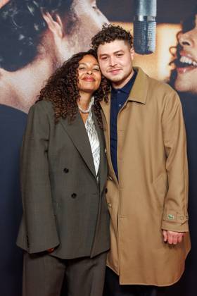 Premiere of the documentary series Max Joy Komm näher Joy Denalane and Isaiah Naledi Herre at the premiere of the documentary series Max Joy Komm näher at the Astor Film Lounge on 07 05 2025 in Berlin Copyright: xEventpressxKochanx