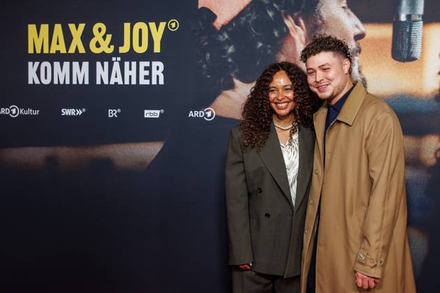 Premiere of the documentary series Max Joy Komm näher Joy Denalane and Isaiah Naledi Herre at the premiere of the documentary series Max Joy Komm näher at the Astor Film Lounge on 07 05 2025 in Berlin Copyright: xEventpressxKochanx