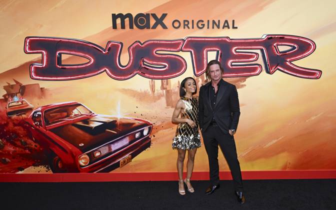 Los Angeles Premiere Of HBO Original Series Duster 08 May 2025 - Universal City, California - Rachel Hilson and Josh Holloway. Los Angeles Premiere Of HBO Original Series Duster at Universal City. Photo Credit: Billy Bennight AdMedia Universal City California United States EDITORIAL USE ONLY  Copyright: xx BillyxBennightx admphotostwo930845