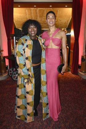 Thelma Buabeng and Annabelle Mandeng at the presentation of the Bunte New Faces Awards Film 2025 at the Delphi Filmpalast Berlin, 08 05 2025 Foto:xF.xKernx xFuturexImagex faces_5823