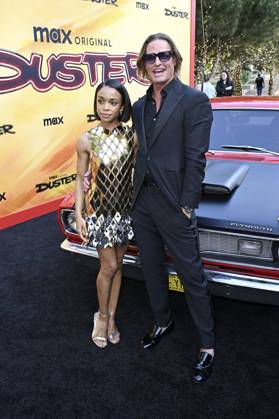 Rachel Hilson and Josh Holloway at the premiere of the HBO Max original series Duster at Universal Studios Universal City, 08 05 2025 Foto:xD.xStarbuckx xFuturexImagex duster_5559