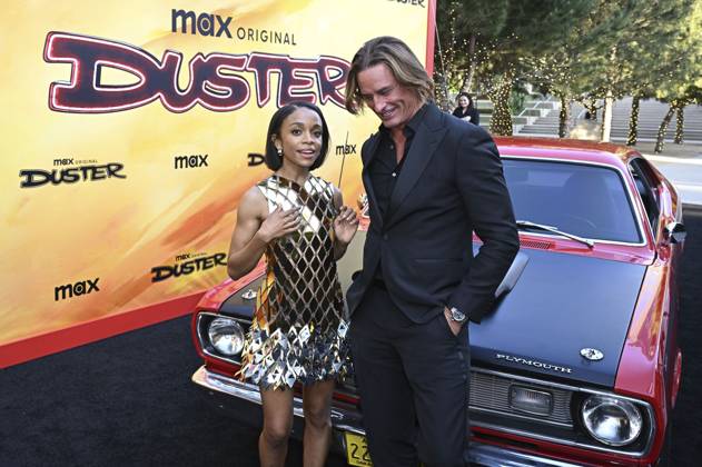 Rachel Hilson and Josh Holloway at the premiere of the HBO Max original series Duster at Universal Studios Universal City, 08 05 2025 Foto:xD.xStarbuckx xFuturexImagex duster_5567