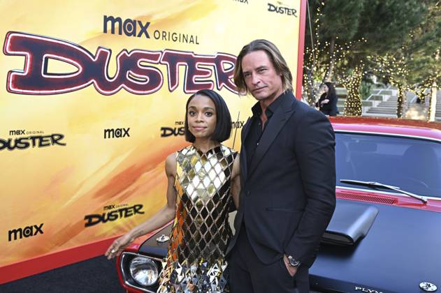 Rachel Hilson and Josh Holloway at the premiere of the HBO Max original series Duster at Universal Studios Universal City, 08 05 2025 Foto:xD.xStarbuckx xFuturexImagex duster_5568
