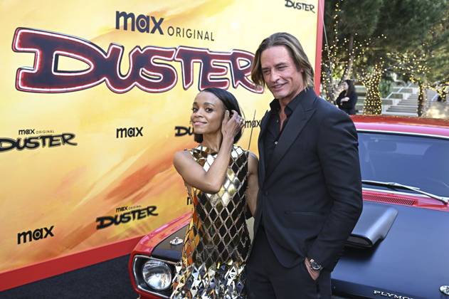 Rachel Hilson and Josh Holloway at the premiere of the HBO Max original series Duster at Universal Studios Universal City, 08 05 2025 Foto:xD.xStarbuckx xFuturexImagex duster_5569