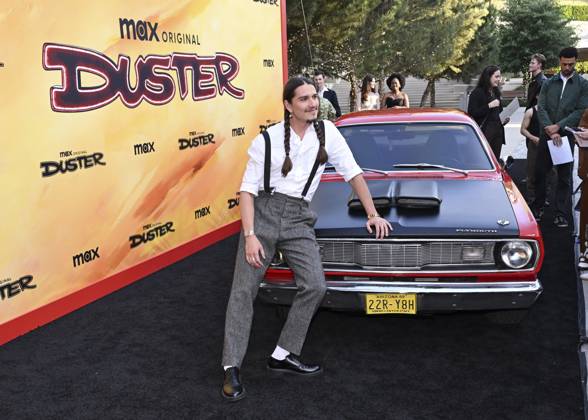 May 8, 2025, Universal City, California, USA: Asivak Koostachin attends the Los Angeles Premiere Of HBO Original Series Duster Universal City USA - ZUMAb173 20250508_aap_b173_058 Copyright: xBillyxBennightx