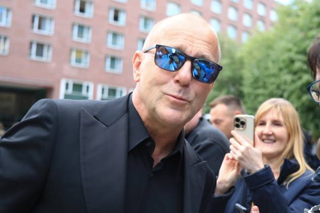 75th German Film Award Heino Ferch arriving at the 75th German Film Award ceremony at the Theater am Potsdamer Platz in Berlin Berlin Germany Copyright: xMatthiasxGränzdörferx