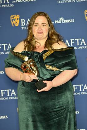 BAFTA TV Awards, Winners, London, UK, 11 May 2025. London, UK, 11 May 2025. Jessica Gunning, winner of the Supporting Actress Award for Baby Reindeer , on the Winners Carpet at the BAFTA Television Awards with P&O Cruises at the Royal Festival Hall, London, UK., Credit:Lee Floyd Avalon UK, London, Royal Festival Hall Copyright: xLeexFloydx xAvalonx 0998023680