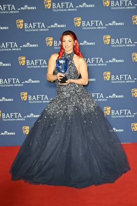 BAFTA TV Awards, Winners, London, UK, 11 May 2025. London, UK, 11 May 2025. Dianne Buswell, winner of the P&O Cruises Memorable Moment Award for Strictly Come Dancing on the Winners Carpet at the BAFTA Television Awards with P&O Cruises at the Royal Festival Hall, London, UK., Credit:Lee Floyd Avalon UK, London, Royal Festival Hall Copyright: xLeexFloydx xAvalonx 0998025273