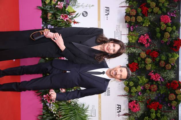Award German Film Award 2025 Red Carpet Iris Berben and Oliver Berben at the German Film Award 2025 at the Theater am Potsdamerplatz on 09 05 2025 in Berlin Copyright: xEventpressxKochanx