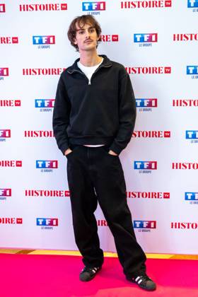 Sous les paillettes, la rage premiere at TF1 Celebrities arrive on the red carpet Avant premiere de Sous les paillettes, la rage a TF1 Arrivees des celebrites sur le tapis rouge Nicolas Anselmo Premiere of the film Sous les paillettes, la rage in Paris 444039 2025 05 12 Paris France  Copyright: xSebastienxFremontx xStarfacex STAR_444039_061