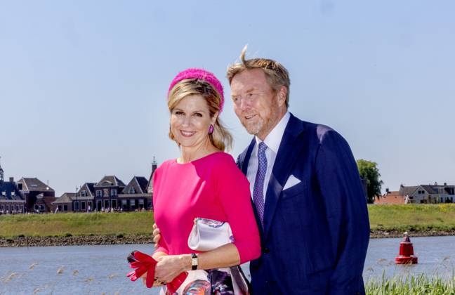 13-05-2025 Utrecht Queen Maxima and King Willem-Alexander at the ferry De Overkant during the visited at Montfoort, Lopik, Viane, Lopikerwaard and Vijfheerenlanden in Utrecht. Â Copyright: xPPEx