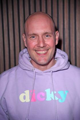 Oli P Oliver Petszokat at the premiere of the first season of Messiah Superstar at Bi Nuu nightclub in Berlin on 15 05 2025