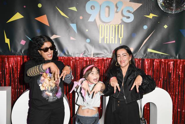 Banafshe Hourmazdi, Elia Lade and Elmira Rafizadeh at the premiere of the series Messiah Superstar SAT 1 and Joyn, from 16 05 2025 in the media library on 15 05 2025 in Berlin Messiah Superstar series premiere in Berlin