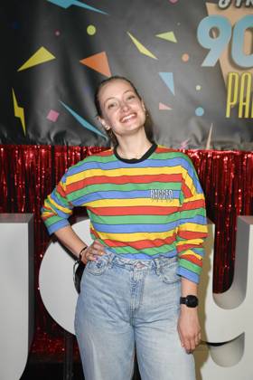 Alina Kuhl at the premiere of the series Messiah Superstar SAT 1 and Joyn, from 16 05 2025 in the media library on 15 05 2025 in Berlin Messiah Superstar series premiere in Berlin