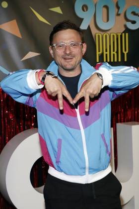 Florian Lukas at the photocall for the premiere of the first season of the JOYN series Messiah Superstar at Bi Nuu Berlin on May 15, 2025
