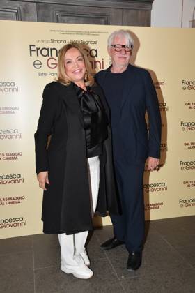 Rome, Cinema Quattro Fontane Preview of the film Francesca and Giovanni A story of love and mafia Rome, Cinema Quattro Fontane Preview of the film Francesca and Giovanni A story of love and mafia , In the photo: Simona Izzo Ricky Tognazzi Rome Italy  Copyright: xIPA ABACAx