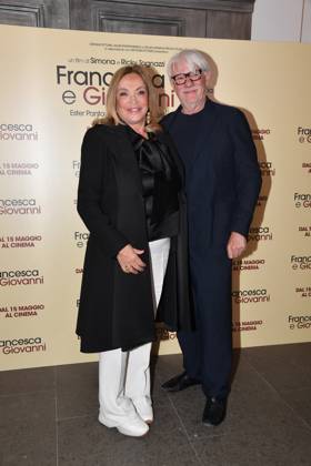 Rome, Cinema Quattro Fontane Preview of the film Francesca and Giovanni A story of love and mafia Rome, Cinema Quattro Fontane Preview of the film Francesca and Giovanni A story of love and mafia , In the photo: Simona Izzo Ricky Tognazzi Rome Italy  Copyright: xIPA ABACAx