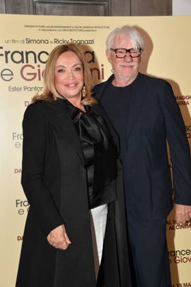 Rome, Cinema Quattro Fontane Preview of the film Francesca and Giovanni A story of love and mafia Rome, Cinema Quattro Fontane Preview of the film Francesca and Giovanni A story of love and mafia , In the photo: Simona Izzo Ricky Tognazzi Rome Italy  Copyright: xIPA ABACAx